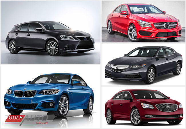 Top 5 least expensive luxury cars in the present market