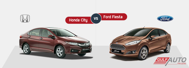 Comparison between Honda City and Ford Fiesta